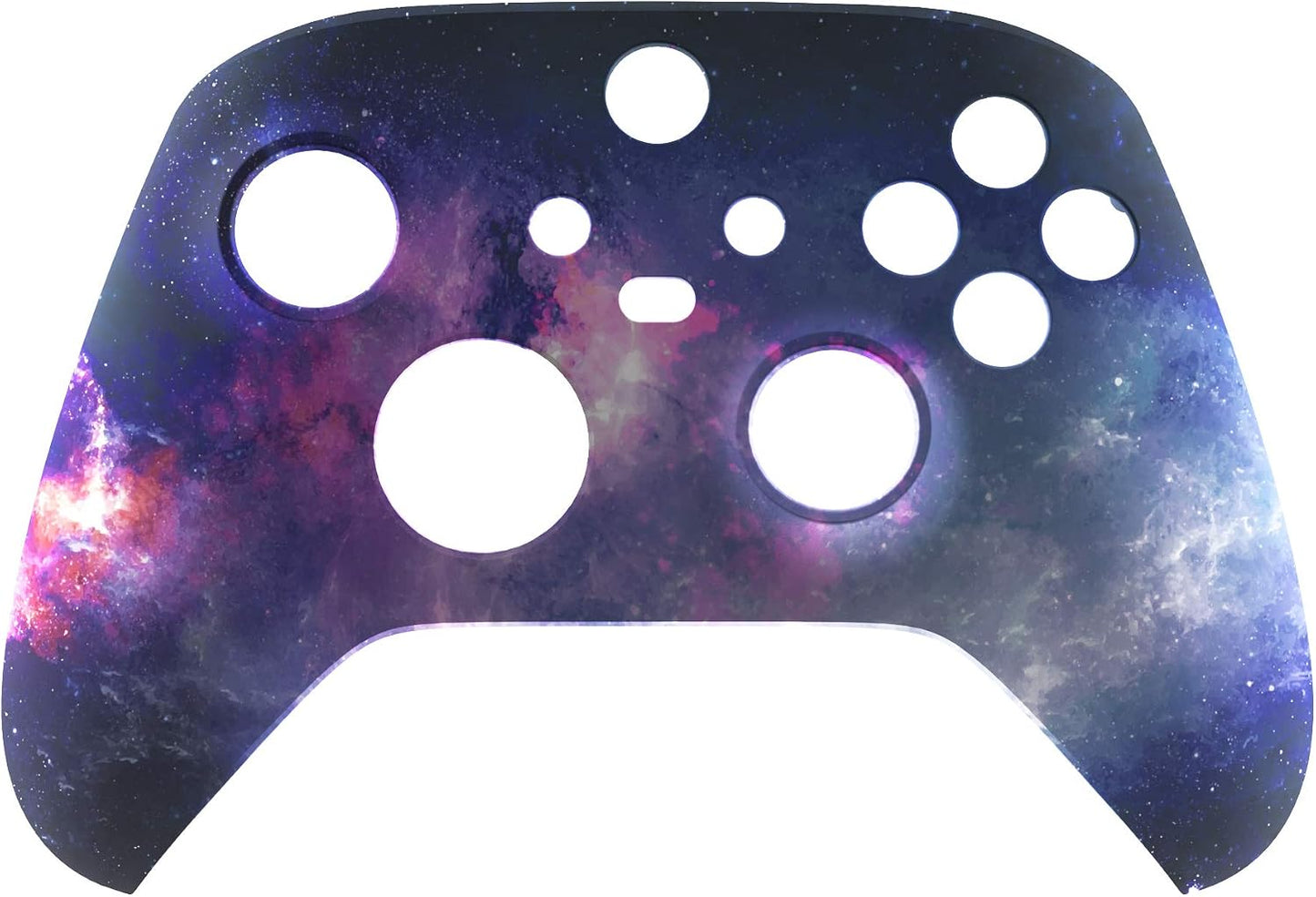 Custom Shell for Xbox Series X & S Controller, Nebula Galaxy Replacement Cover Front Housing Cover for Xbox Core Controller Wireless
