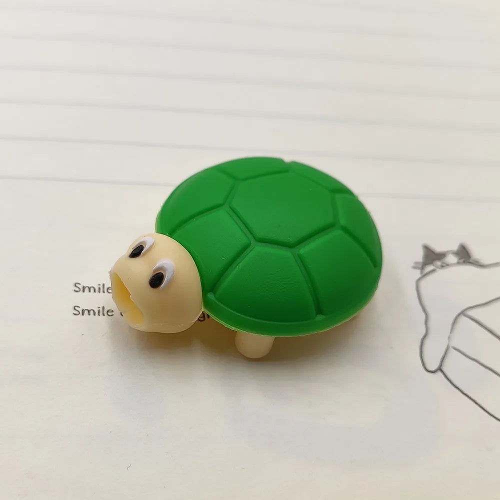 Cable Winder Cute Animal Cable Protector for Iphone Usb Cable Organizer Chompers Charger Wire Holder for Iphone Cable Protect